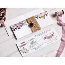 Invitación de boda