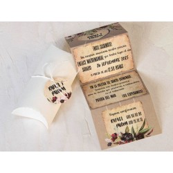 Invitación tipo caja
