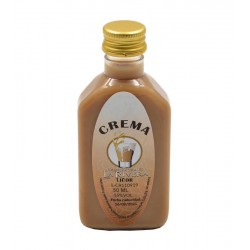 Licor de Crema en botella petaca 50ml.