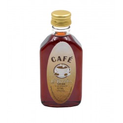 Licor cafe en botella petaca 50ml.