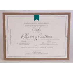 Invitación de boda