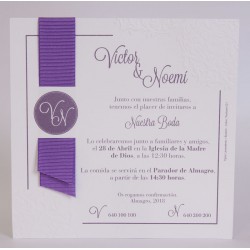 Invitación de boda