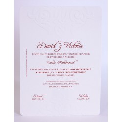 Invitación de boda