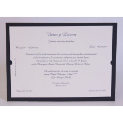 Invitación de boda