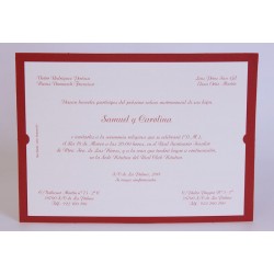 Invitación de boda