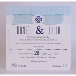 Invitación de boda