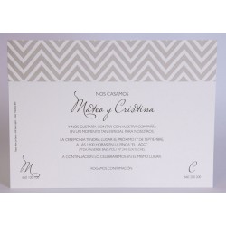 Invitación de boda