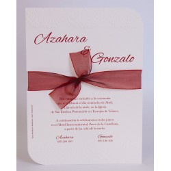 Invitación de boda