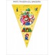 Banderín guirnalda Super Mario personalizada