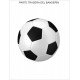 Banderín guirnalda Balón fútbol Real Madrid Personalizada