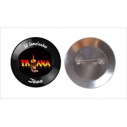 Chapa con aguja 59mm personalizada