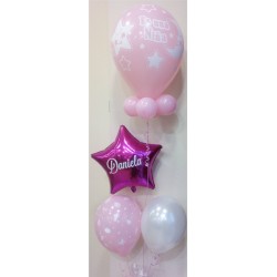 Composición de globos personalizado