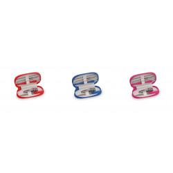 SET MANICURA POLIPIEL 5 PIEZAS